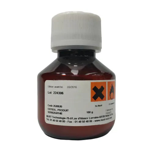 Sel dégravant concentré pour écrans sérigraphie 100 gr