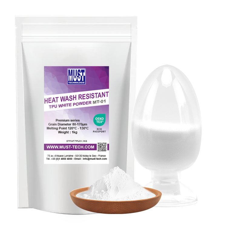 DTF Powder 1kg - Low Migration Transfer Powder P-6