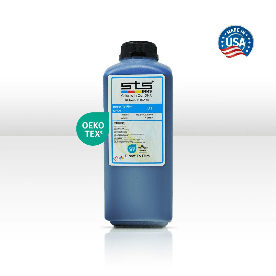 DTF Ink 1L - High Quality - Made in USA (All Epson Heads)