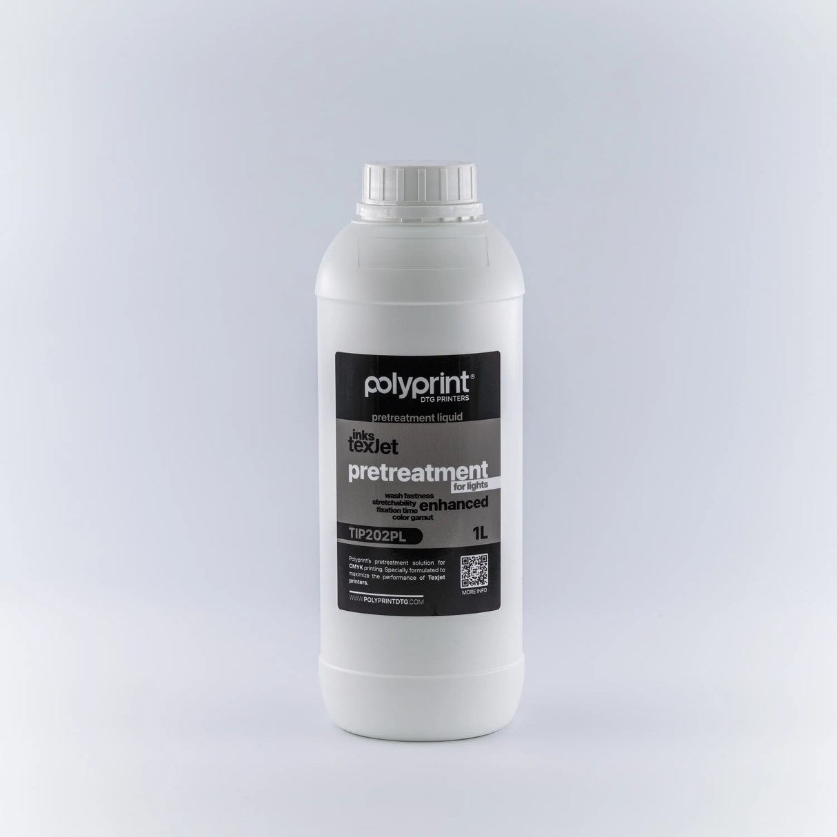 Polyprint Prétraitement pour couleurs claires pour nouvelles encres Texjet