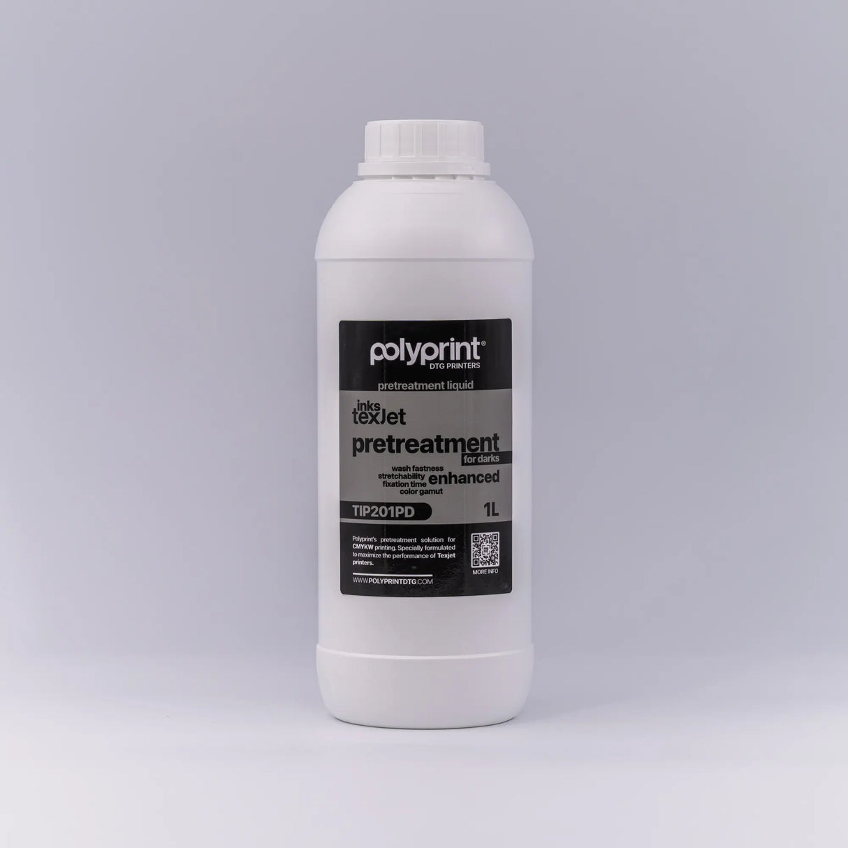 Polyprint Prétraitement pour couleurs foncées pour nouvelles encres Texjet