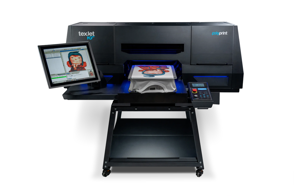 Imprimante DTG Polyprint Texjet NG - impression sur textile tissu clair