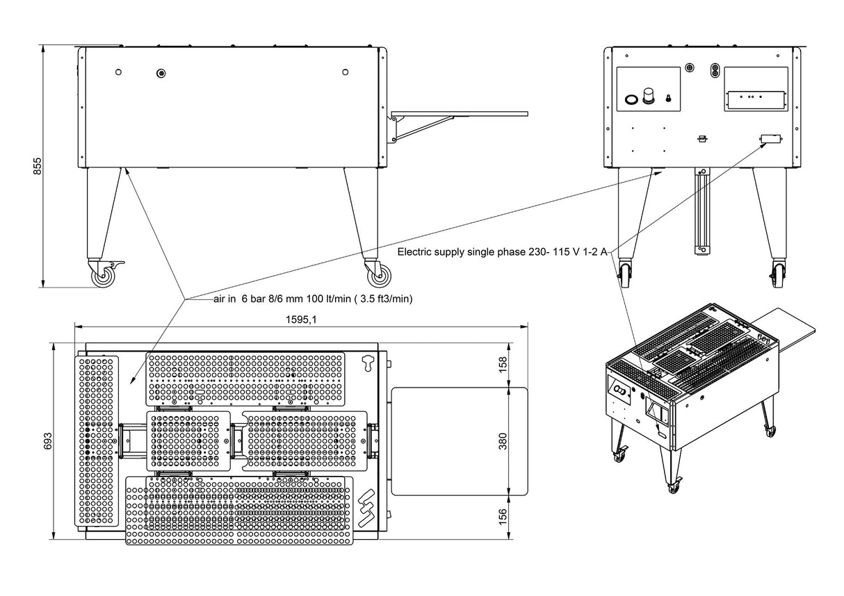 Plieuse et emballeuse semi-automatique SPEEDY-T