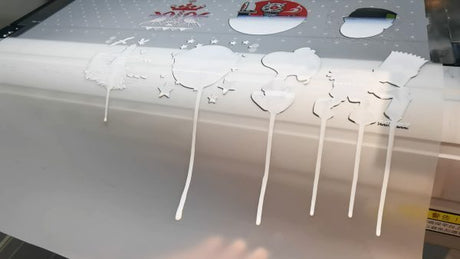 Défaut impression DTF – encre blanche qui bave ou se diffuse sur film