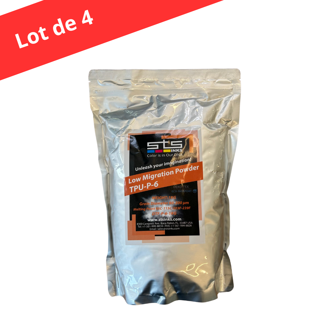 DTF Powder 1kg - Low Migration Transfer Powder P-6