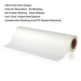 Rouleau DTF Papier Film MT/A+ pelage instantané  - double face matte - 60cm x 100m - 75µ ⭐⭐⭐⭐⭐