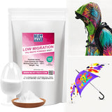 Lot de 12x Poudre TPU DTF 1kg AS01 - Poudre de Transfert - Faible migration de teinture sur tissus Polyester - Résistante au lavage à 60°C