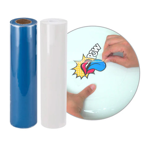 Application d’un sticker UV DTF sur surface lisse à l’aide du film UV DTF AB