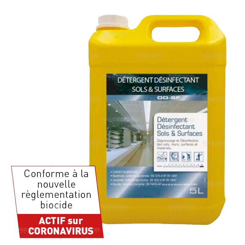 Disinfectant detergent for floors and surfaces 2 x 5 L