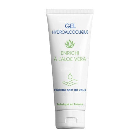 Hydroalcoholic gel enriched with aloe vera without coloring 75ml