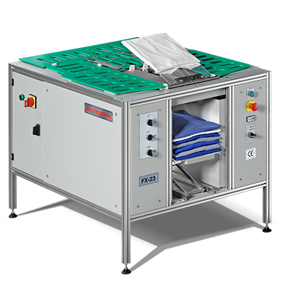 Thermotron FX-23 semi-automatic folding machine