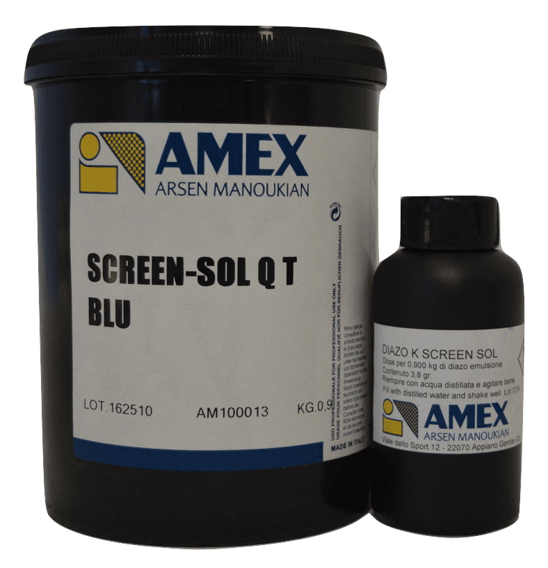 Amex Screen-Sol QT Blu+Diazo